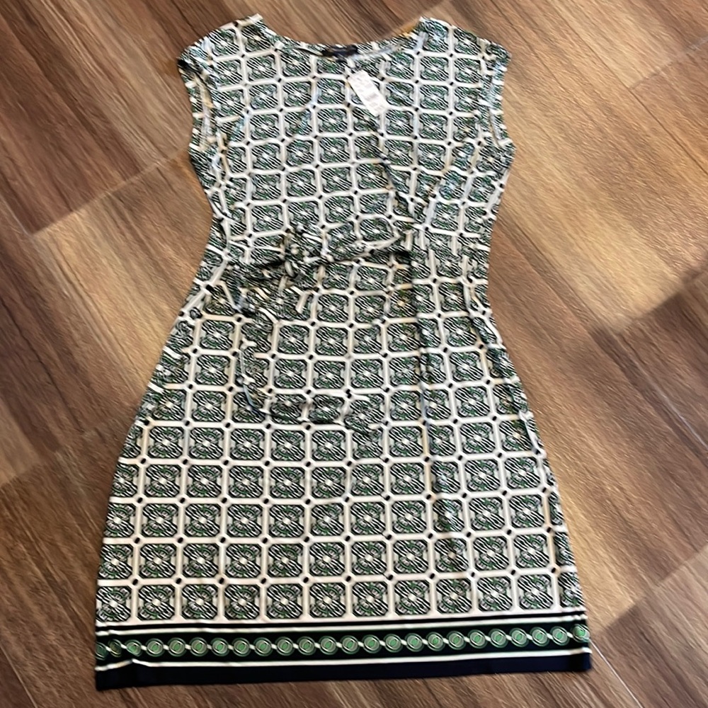 NEW with Tag Brooks Brothers Sleeveless Sheath Midi Dress